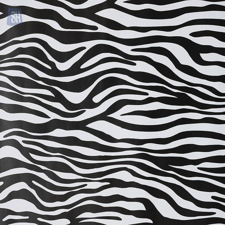 Zebra Pattern Adhesive Cover (15m Roll) – SH